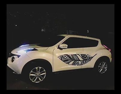 Sticker on the Car