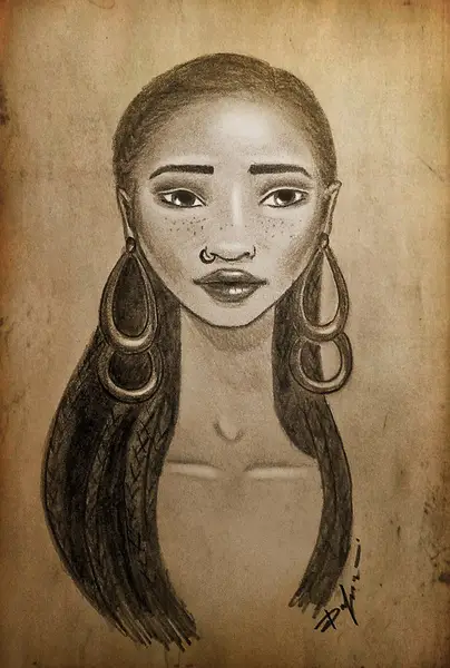 African by Dasha Voronova