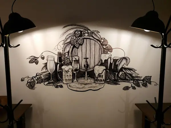 Pub art by Dasha Voronova